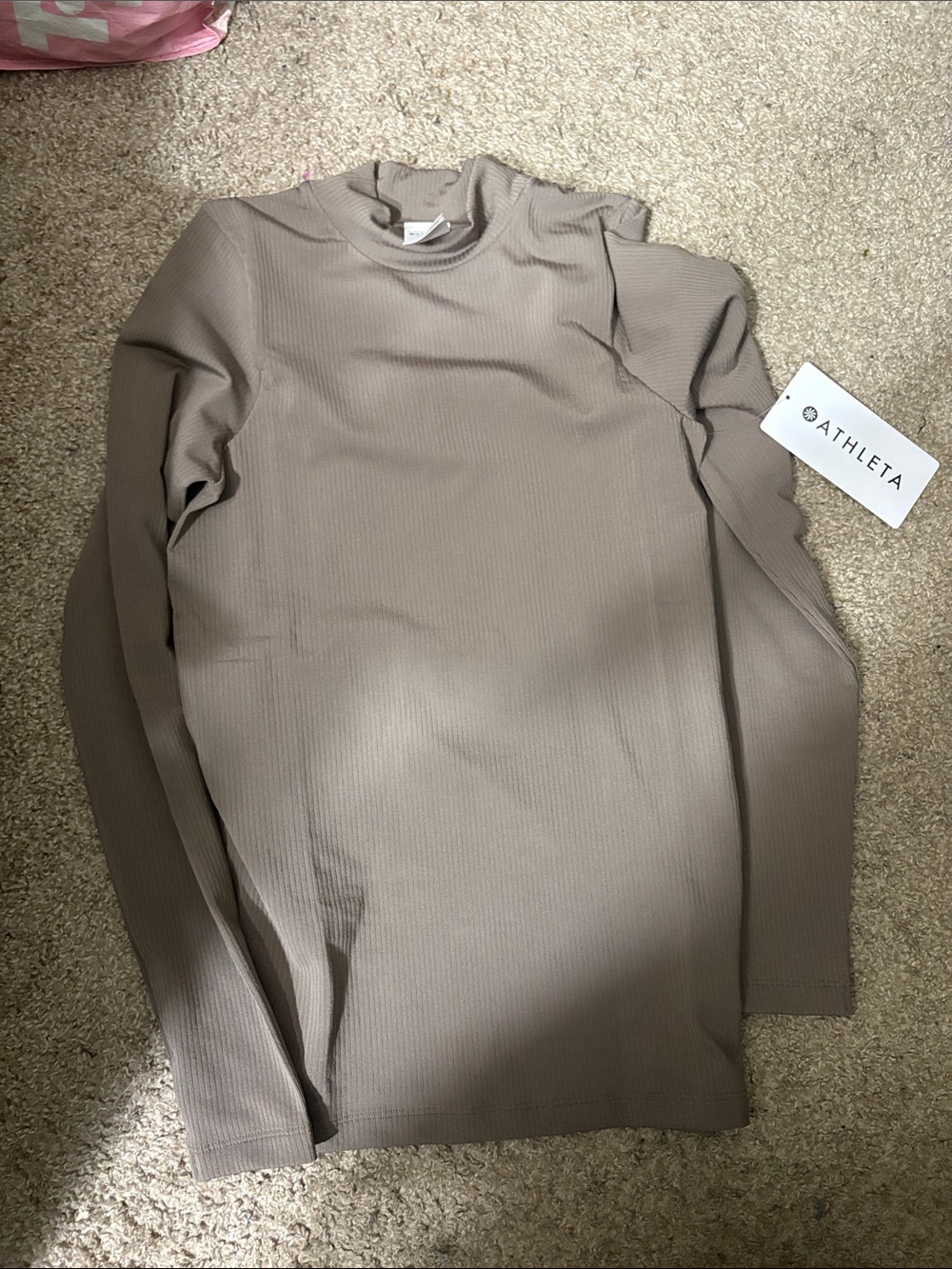 NWT Athleta Renew Seamless Mock Neck Top